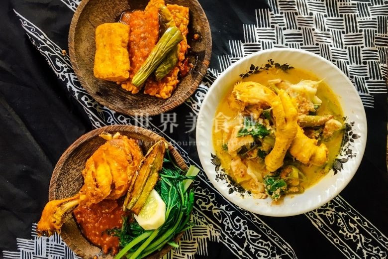 印尼爪哇料理食物摄影